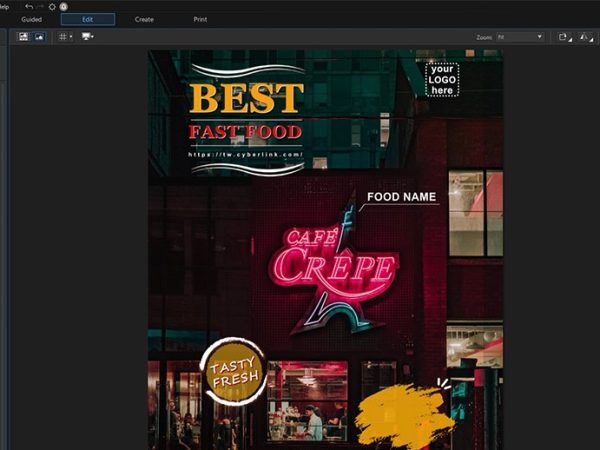 Easy-to-use graphic design platform